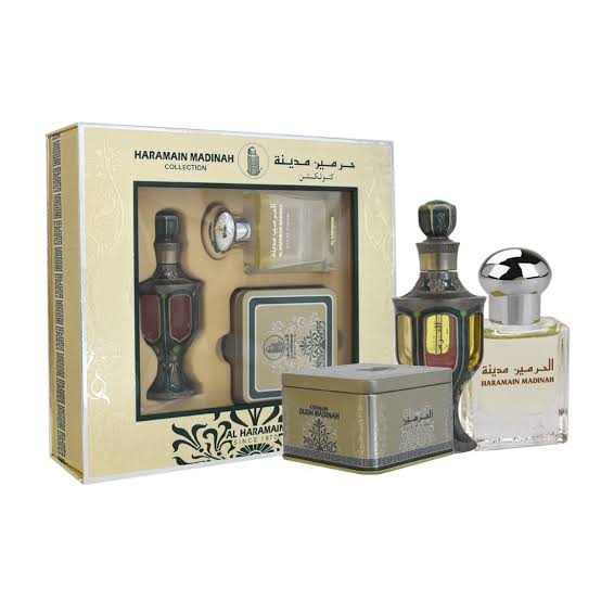 Al Haramain medinah collection gift set for men and women