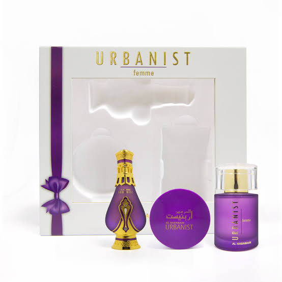 Al Haramain Urbanist femme 3 piece gift set EDP for women