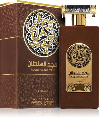 Asdaaf Majd Al Sultan Brown EAU DE parfum for men
