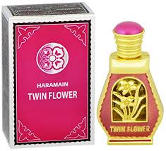 Concentrated perfume oil Twin Flower-perfume free from alcohol
