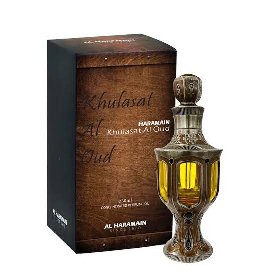 Haramain Khulasat Al Oud 30ml, concentrated perfume oil